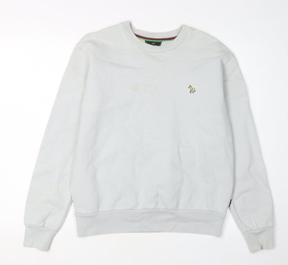 Mens UK Size S Paul Smith Grey Pullover Sweatshirt