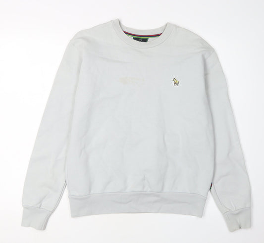 Mens UK Size S Paul Smith Grey Pullover Sweatshirt