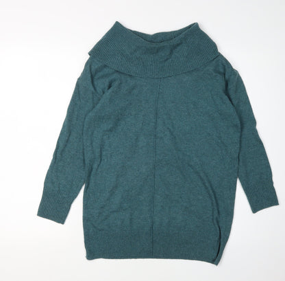 Womens UK Size S Monsoon Green Pullover Jumper