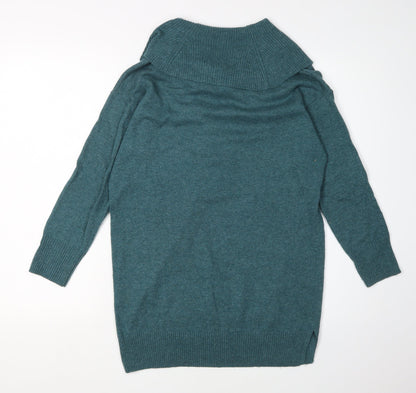 Womens UK Size S Monsoon Green Pullover Jumper