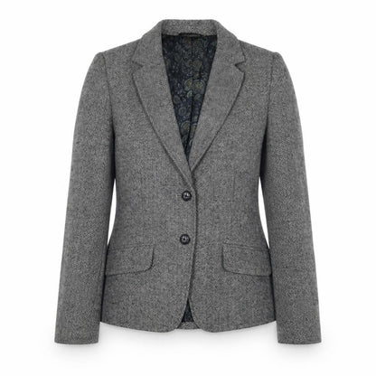 Womens UK Size 10 H&M Regular Grey Blazer
