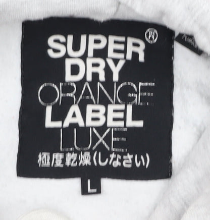 Superdry Women's Grey Pullover Hoodie - L