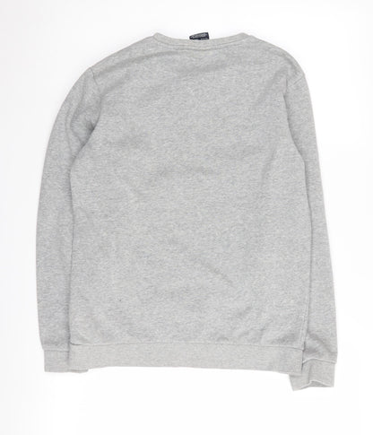 Champion Boys Grey XL Crew Neck Sweatshirt with Logo