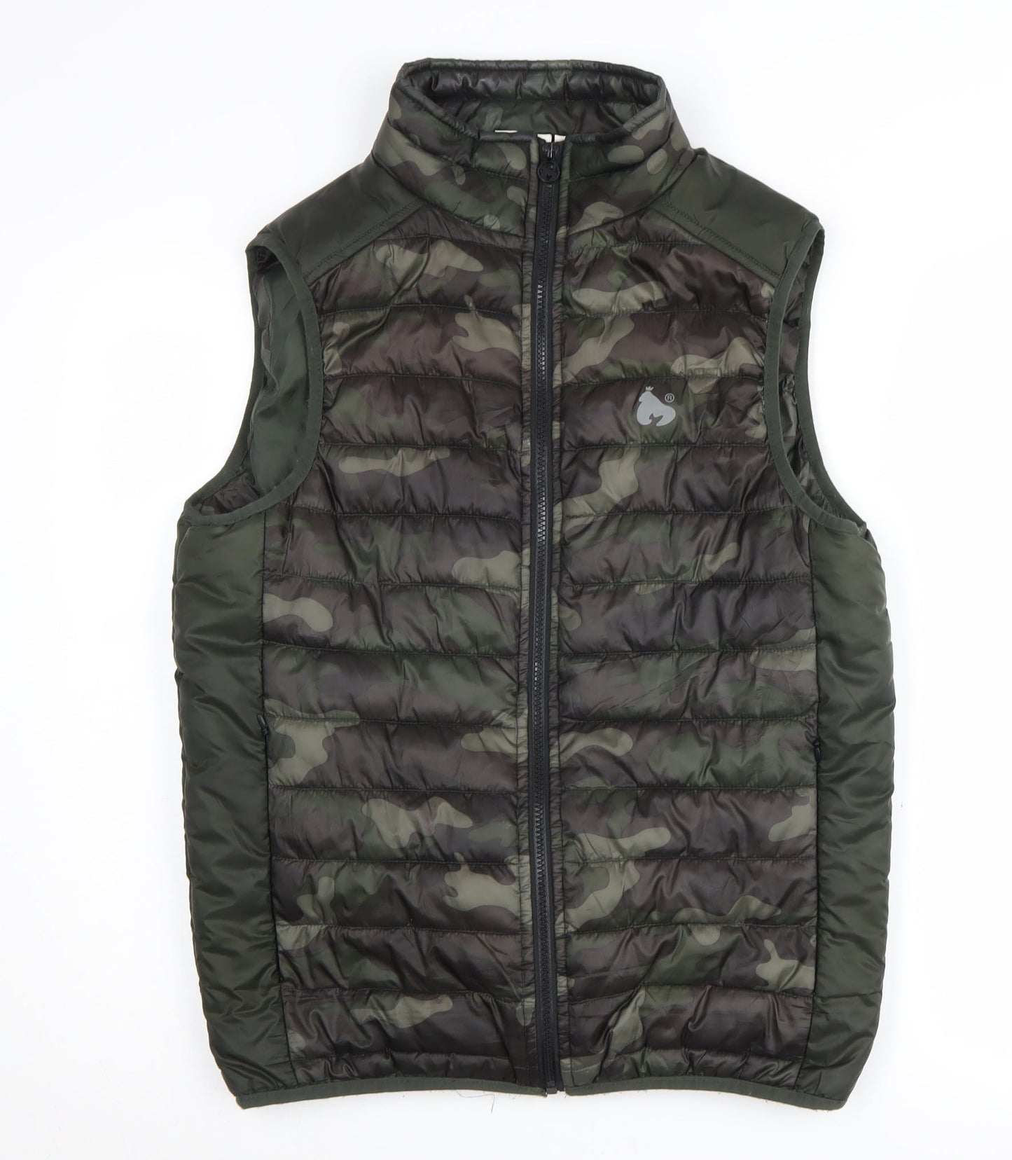 Mens UK Size S Money Green Puffer Jacket