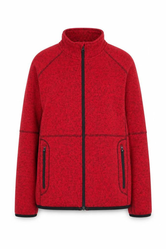Womens UK Size L Damart Red Basic Jacket