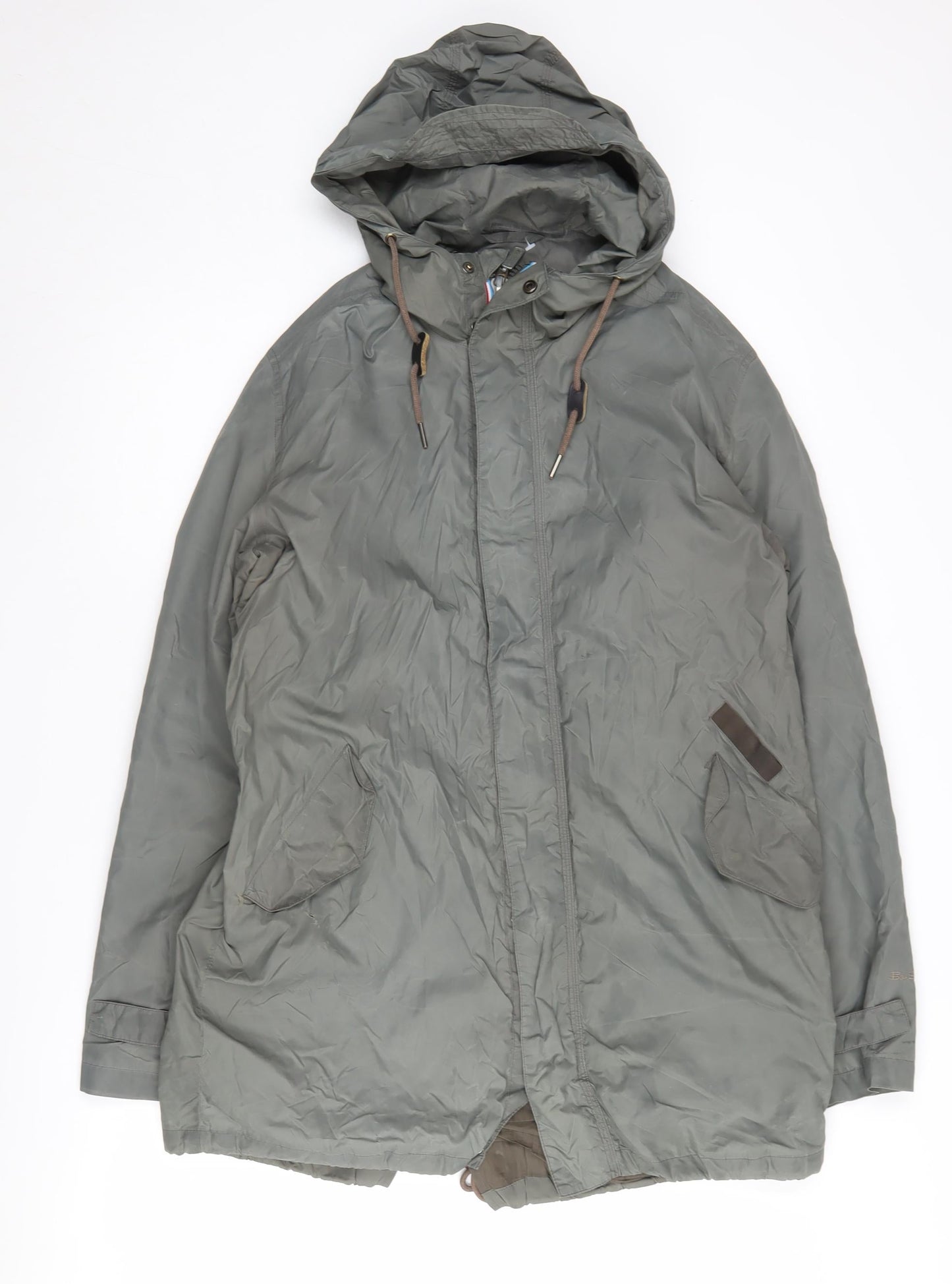 Ben Sherman Parka Grey Jacket, size Small.
