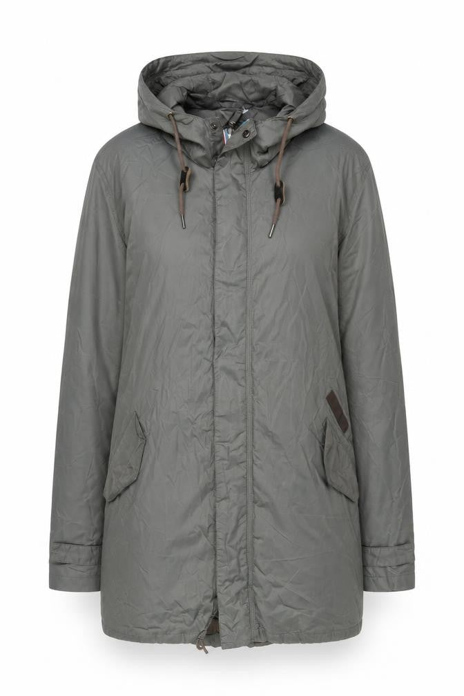 Unisex Adults UK Size  Ben Sherman Grey Parka Coat