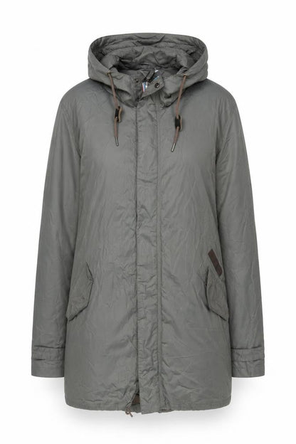Unisex Adults UK Size  Ben Sherman Grey Parka Coat