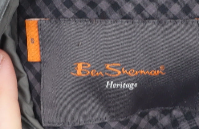 Ben Sherman Parka Grey Jacket, size Small.