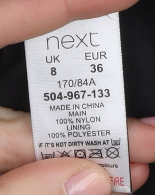 Womens UK Size 8 NEXT White Puffer Jacket