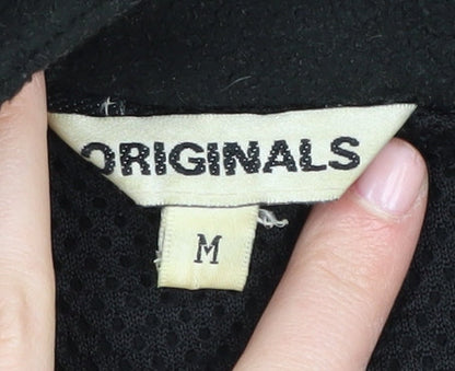 Mens UK Size M ORIGINALS Black Basic Jacket