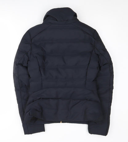 Womens UK Size 8 Zara Black Puffer Jacket