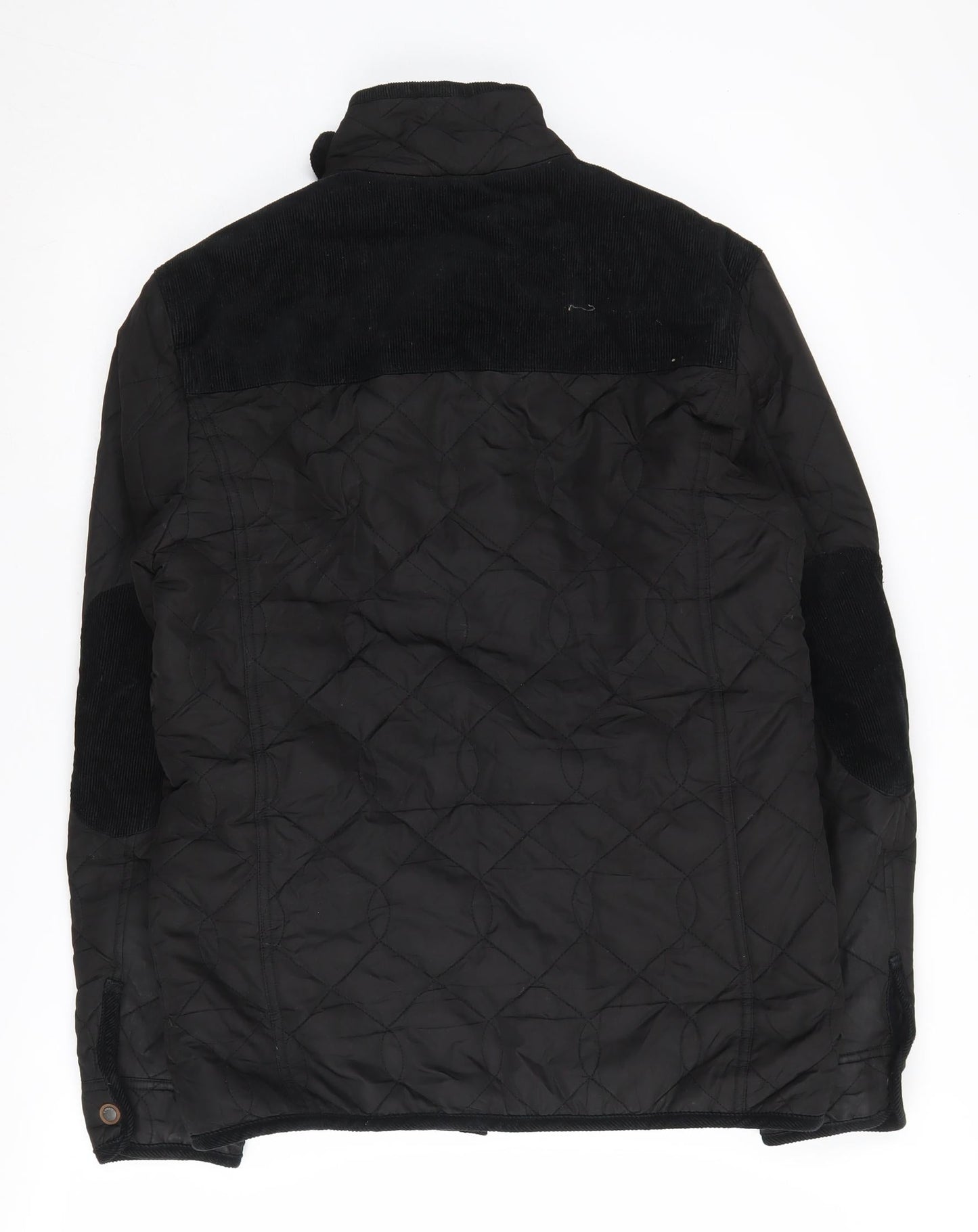 Mens UK Size S NEXT Black Quilted Coat