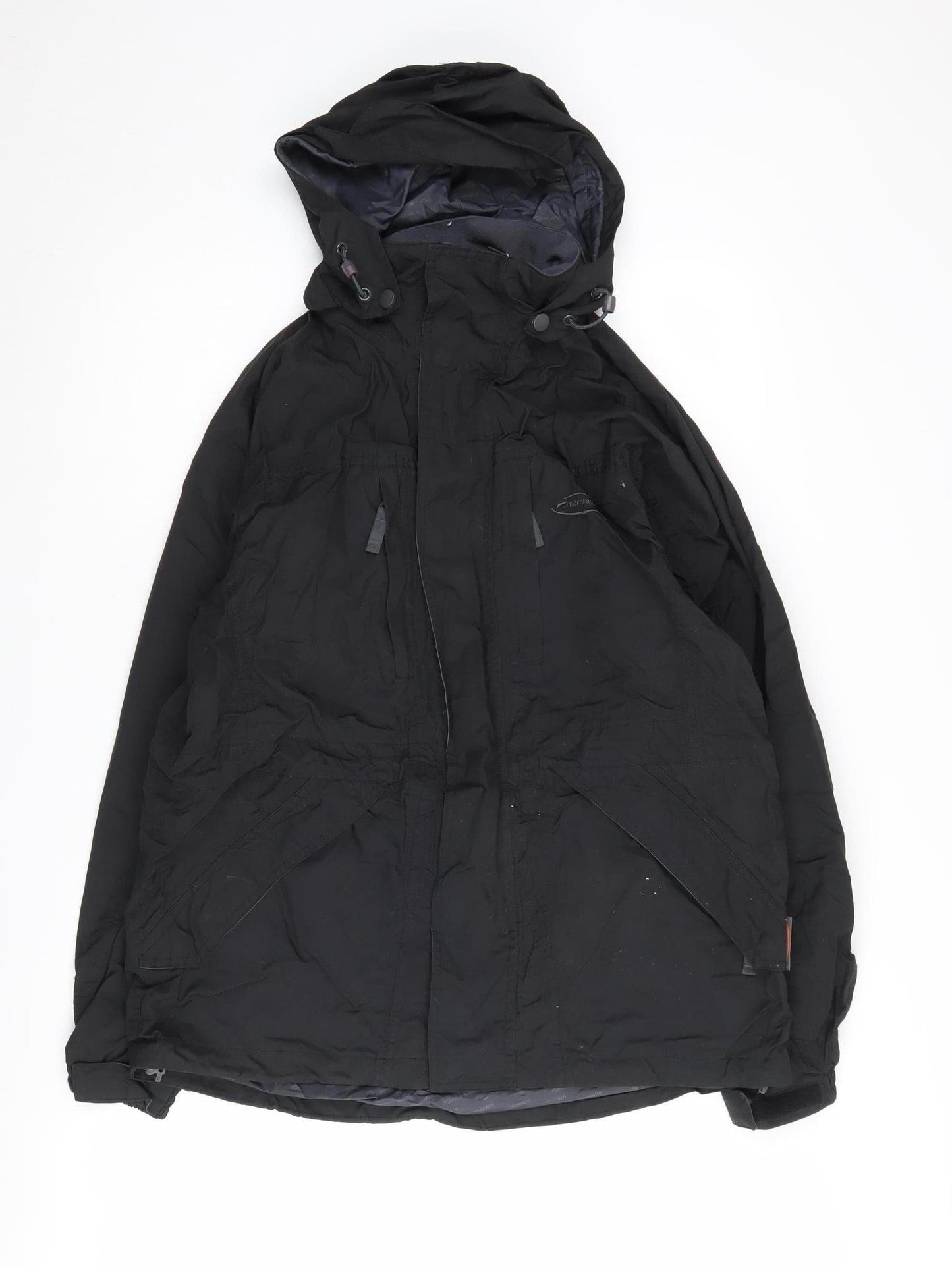 Mens UK Size S mountainlife Black Parka Coat