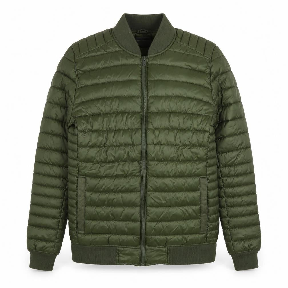 Mens UK Size S ASOS Green Puffer Jacket