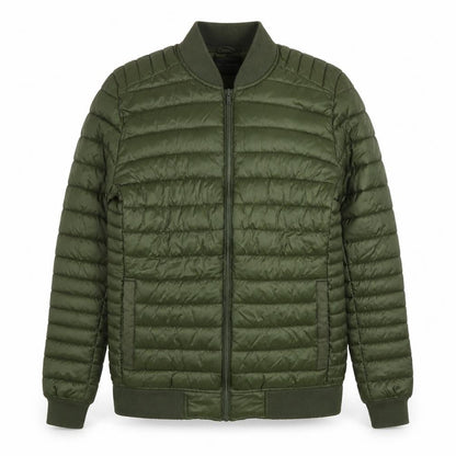 Mens UK Size S ASOS Green Puffer Jacket