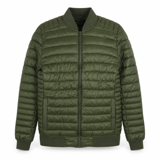 Mens UK Size S ASOS Green Puffer Jacket