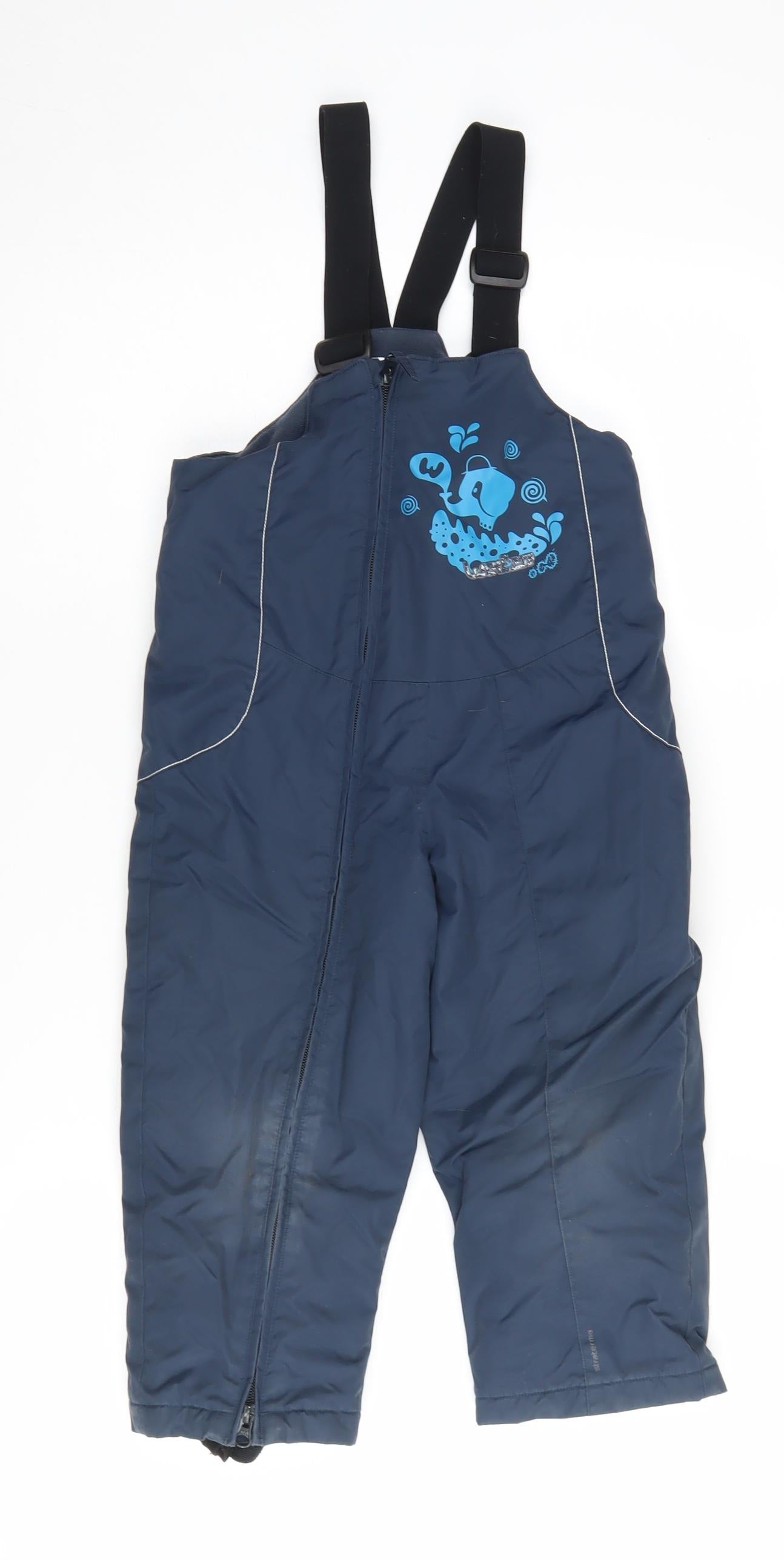 Wedze Boys Blue Snow Pants 4 Years Skiing Trousers