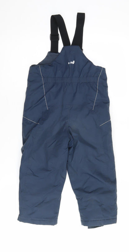 Wedze Boys Blue Snow Pants 4 Years Skiing Trousers