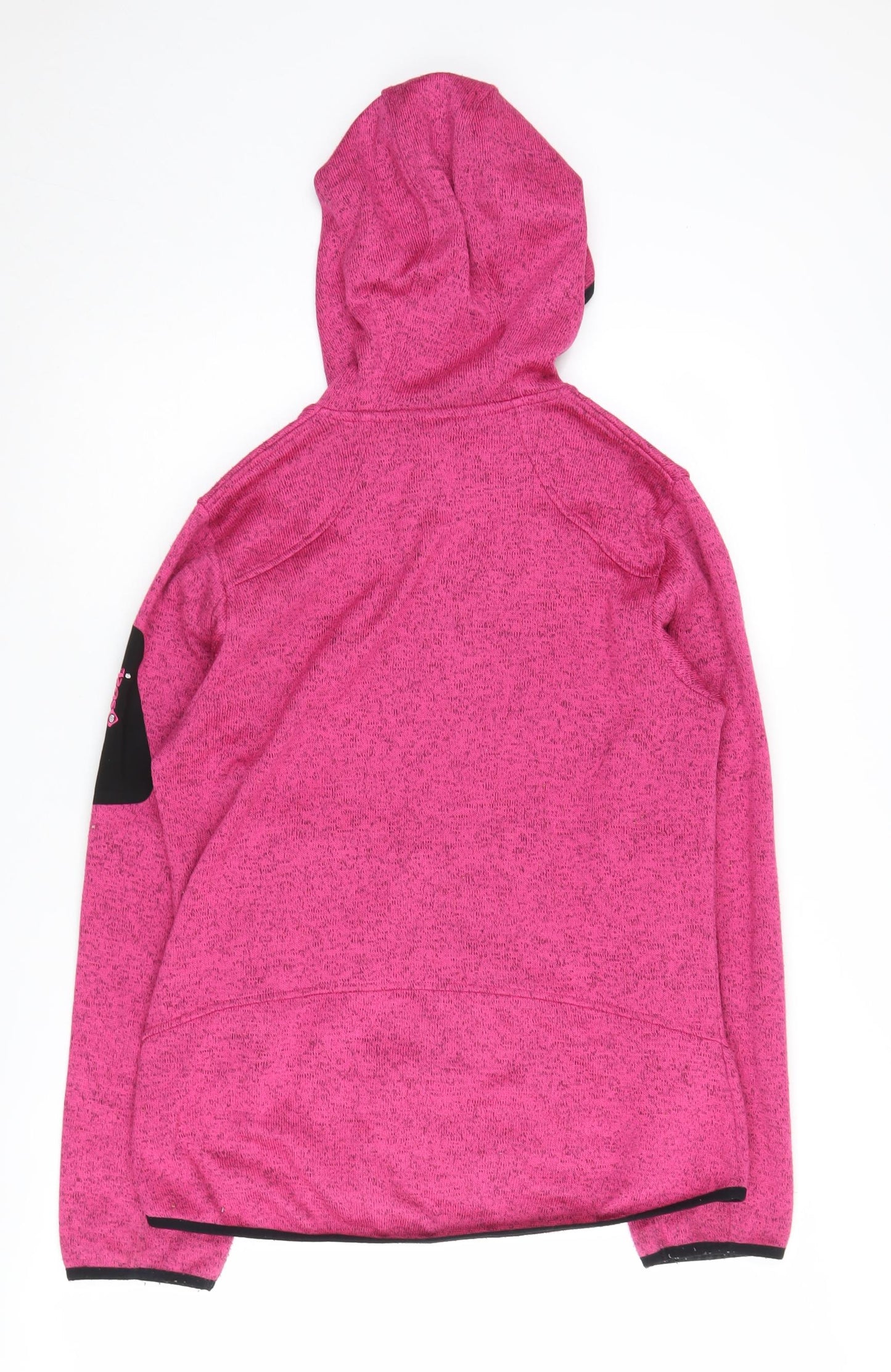 Izas Women's Pink Full Zip Hoodie, Size M