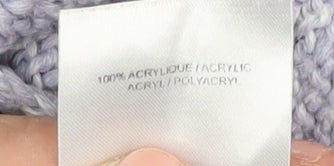 Damart Women's Multicoloured XL Mock Neck Pullover Jumper