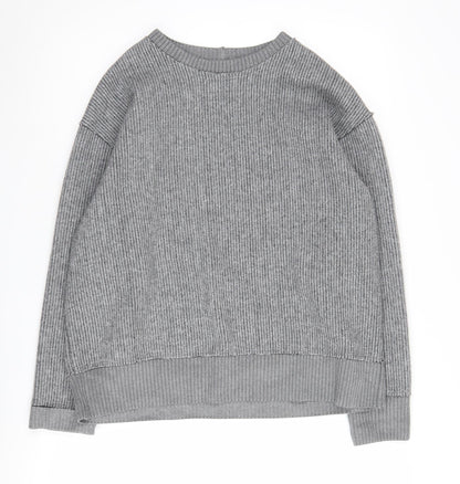 Womens UK Size L Zara Grey Pullover Jumper