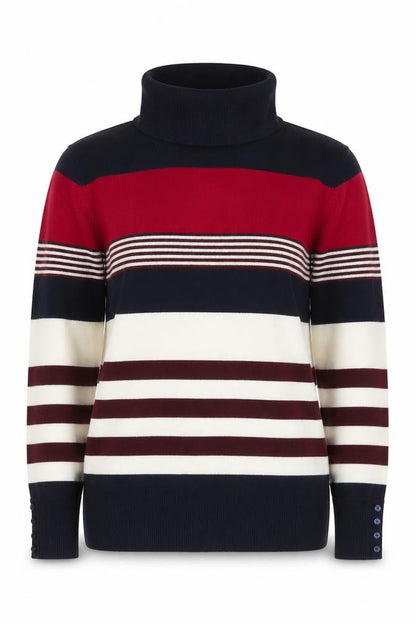Womens UK Size L Isle Multicoloured Pullover Jumper