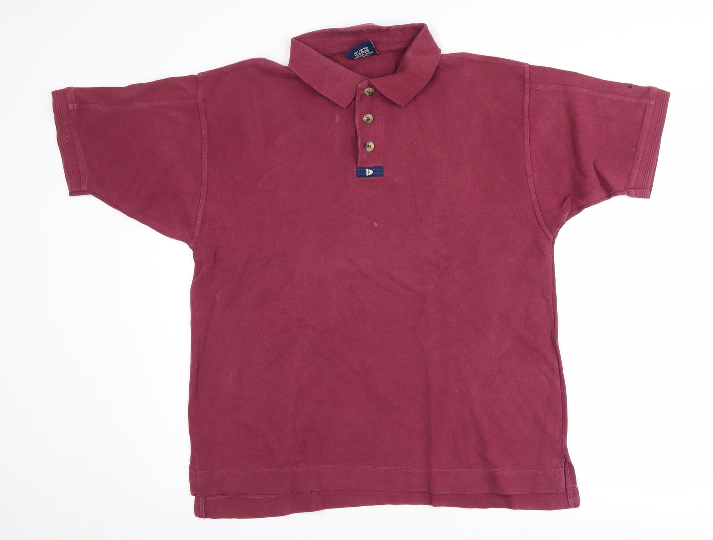 Donnay Men's Red Large Polo Shirt