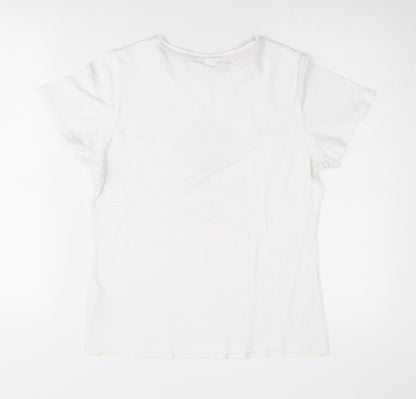Team GB White Unisex Kids T-Shirt, Size 14, Sports Style