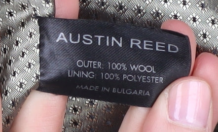 Austin Reed Black Wool Blazer Women Size 12