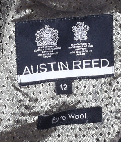 Austin Reed Black Wool Blazer Women Size 12