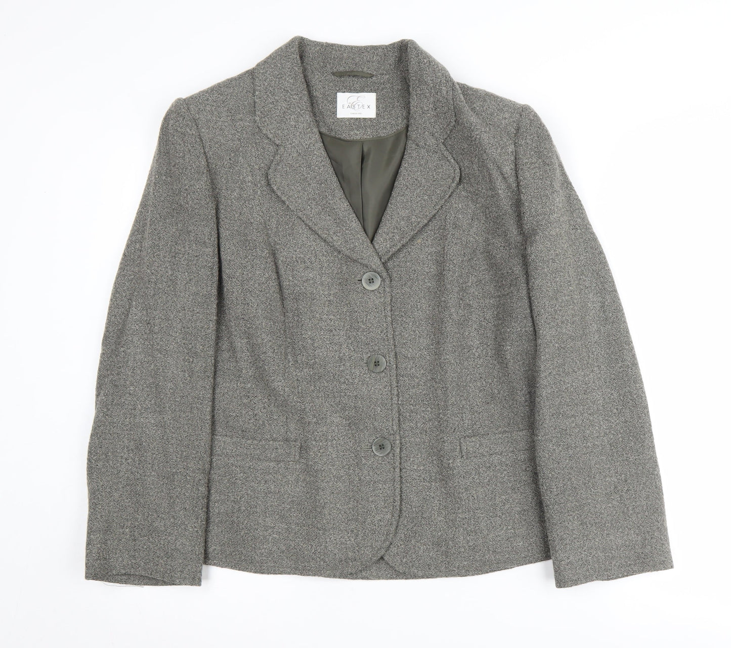 Eastex Women's Grey Blazer, Size 14, Business Wear