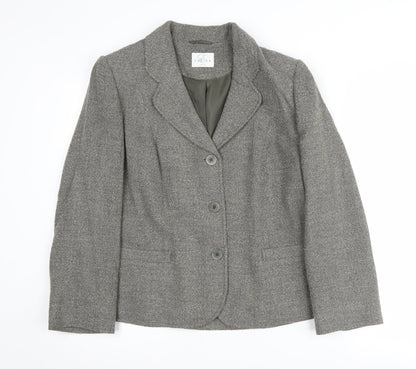 Eastex Women's Grey Blazer, Size 14, Business Wear