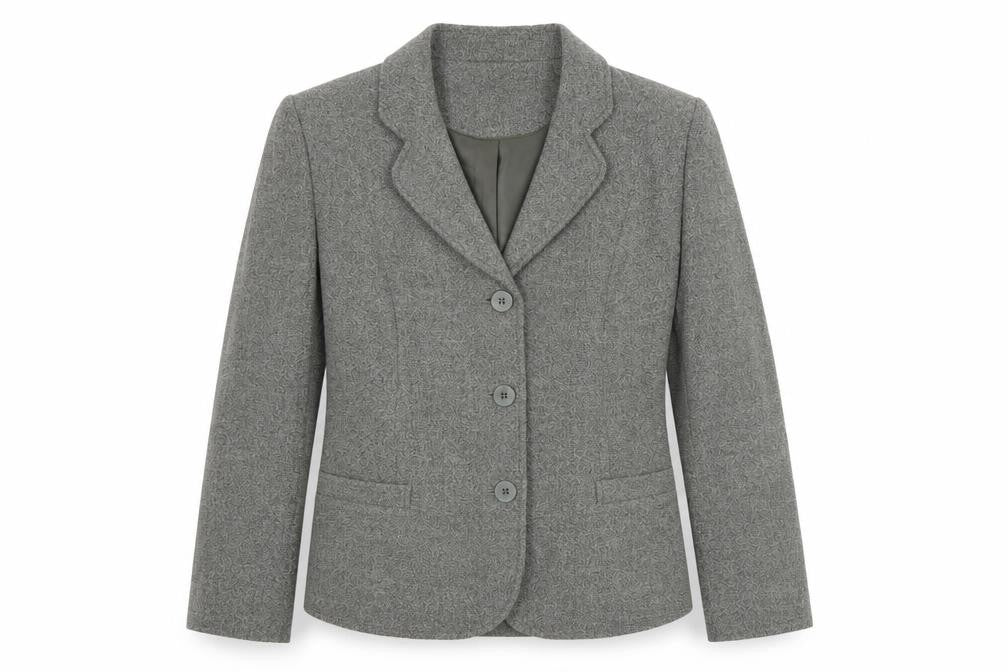 Womens UK Size 14 Eastex Regular Grey Blazer