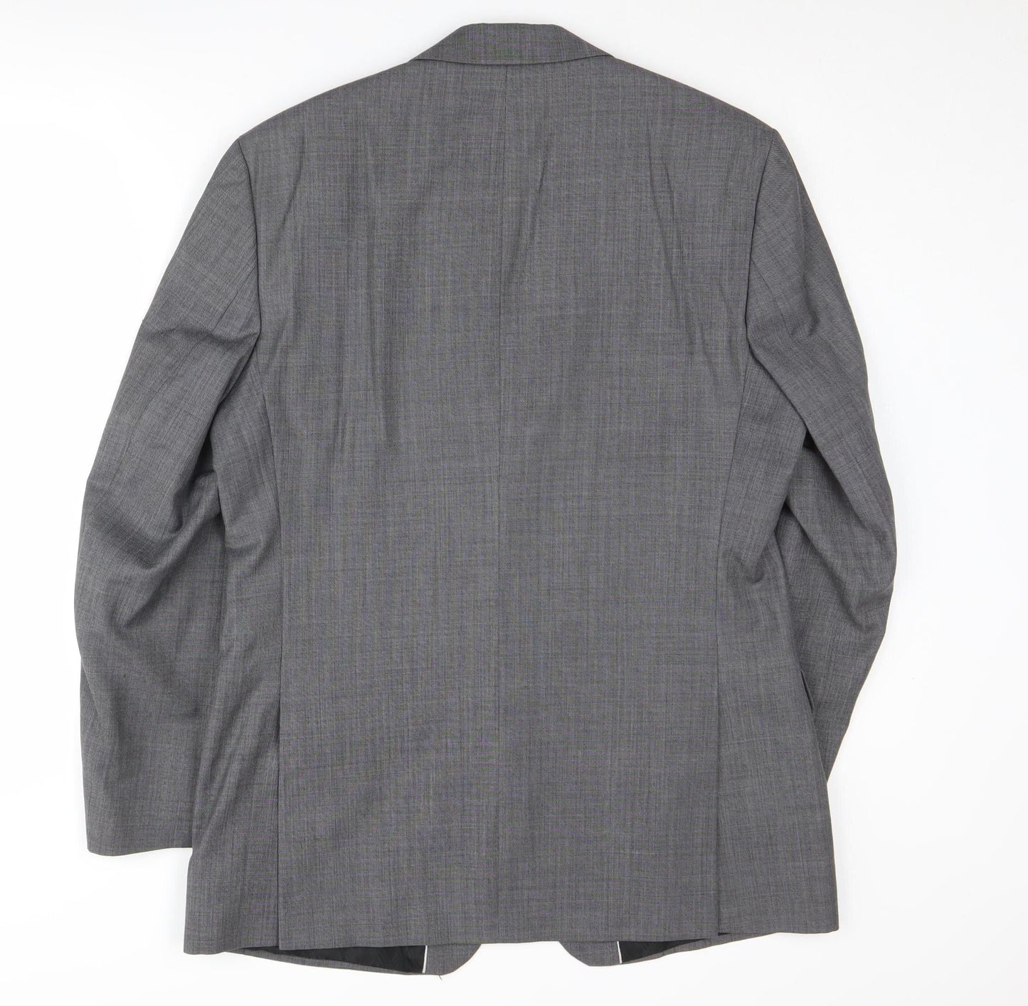 Mens UK Size 40 Jeff Banks Regular Grey Suit Jacket