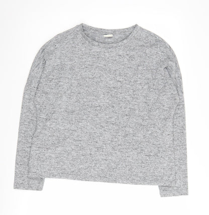 Womens UK Size S Jacqueline de Yong Grey Pullover Jumper