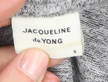 Womens UK Size S Jacqueline de Yong Grey Pullover Jumper