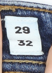 Jack & Jones Men's Blue Straight Jeans Size 29