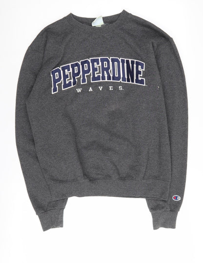 Mens UK Size S Champion Grey Pullover Sweatshirt