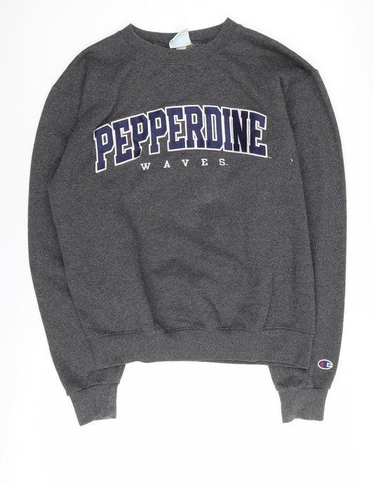 Mens UK Size S Champion Grey Pullover Sweatshirt
