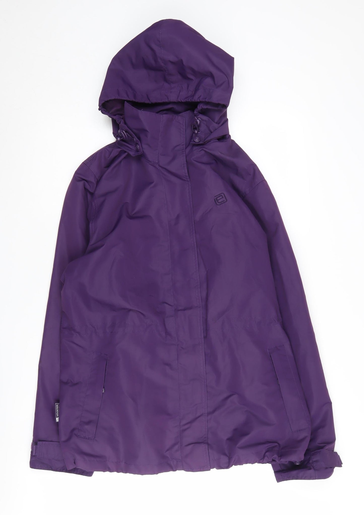 Womens UK Size 14 Mountain Essentials Purple Parka Coat