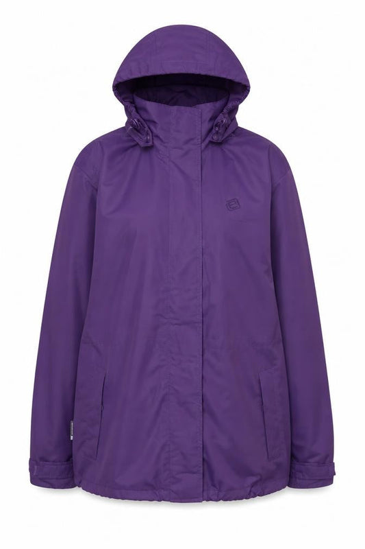 Womens UK Size 14 Mountain Essentials Purple Parka Coat