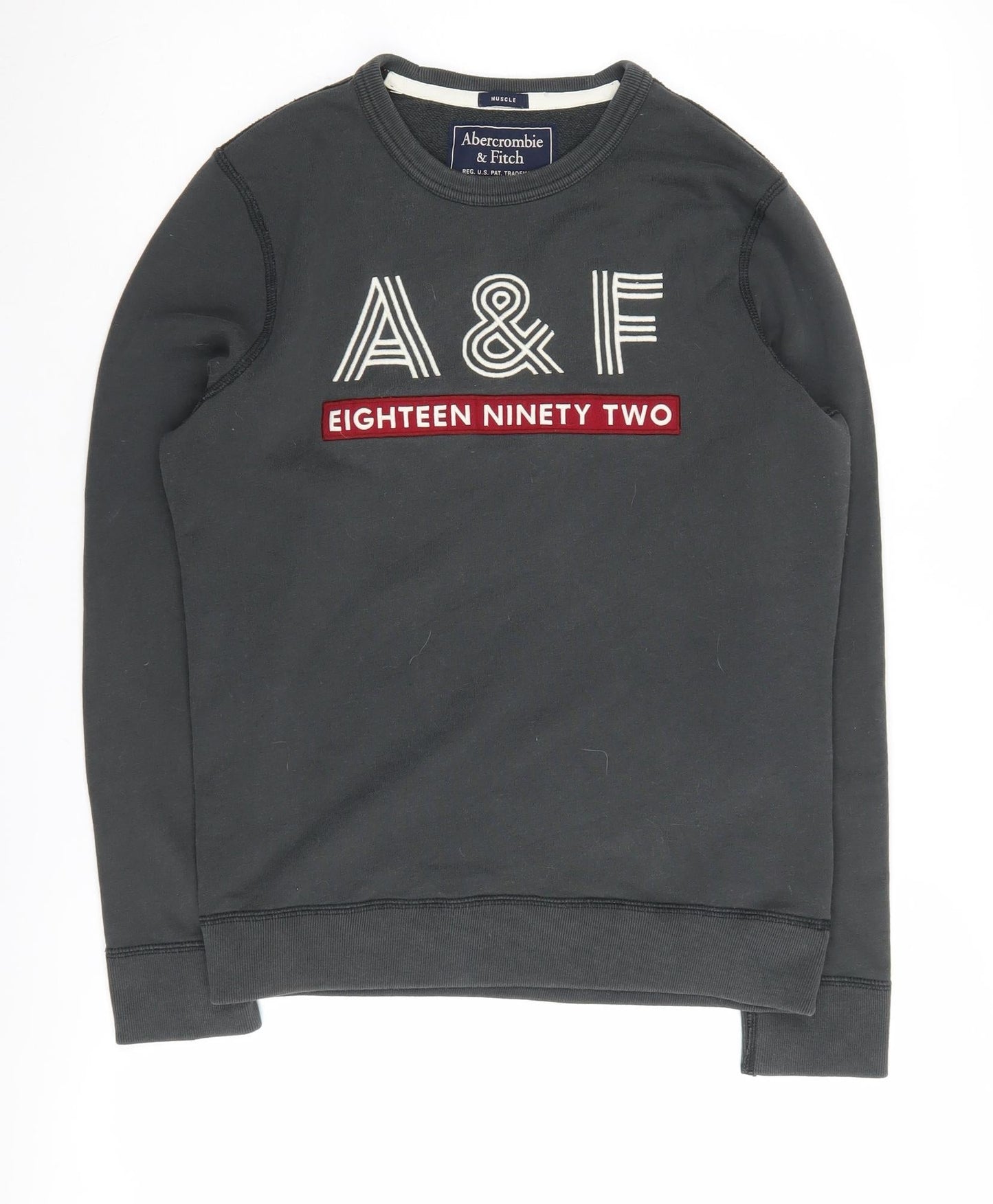 Abercrombie & Fitch Men's Black XS Graphic Sweatshirt