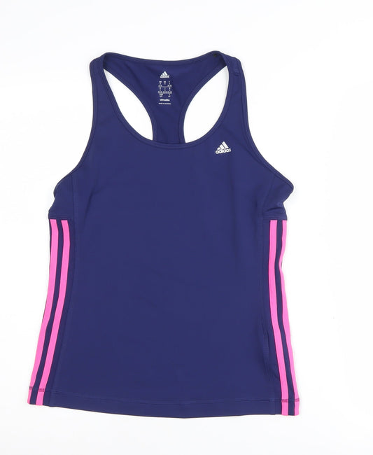 Adidas Women's Blue Tank Top S - Gym & Training Wear