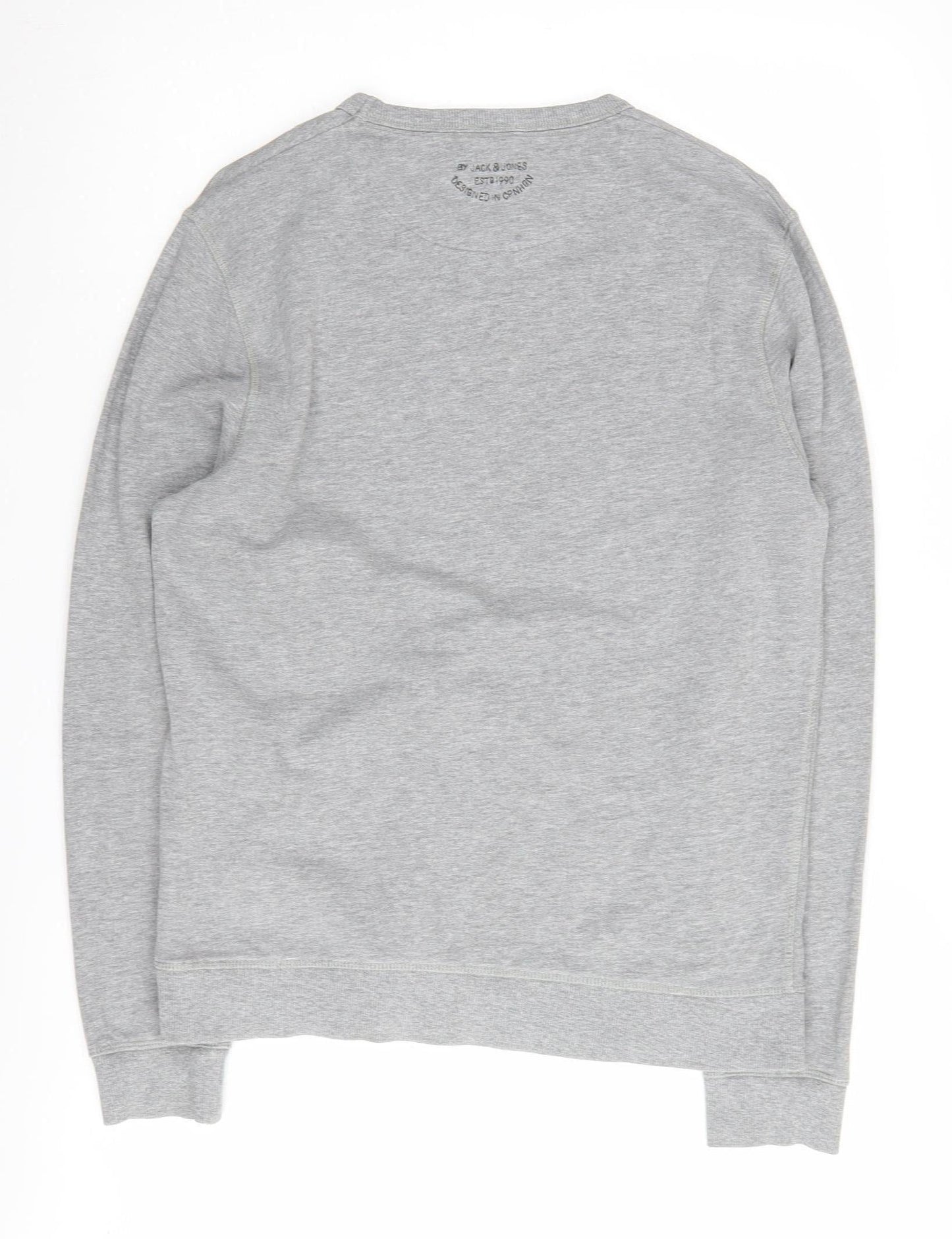 Mens UK Size S JACK & JONES Grey Pullover Sweatshirt