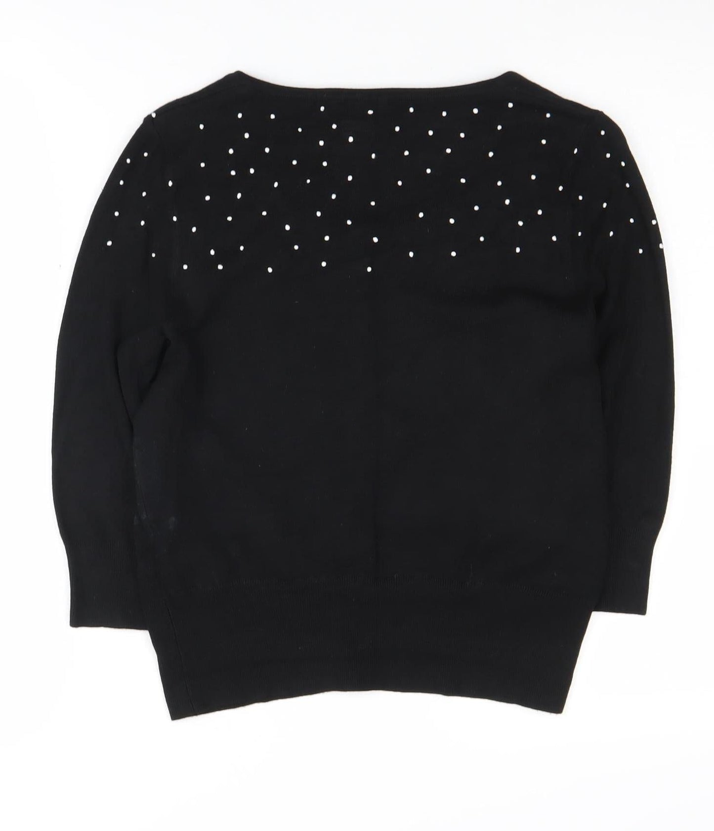 Alexon Women's Black S Cardigan with Embellishments