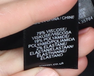 Alexon Women's Black S Cardigan with Embellishments