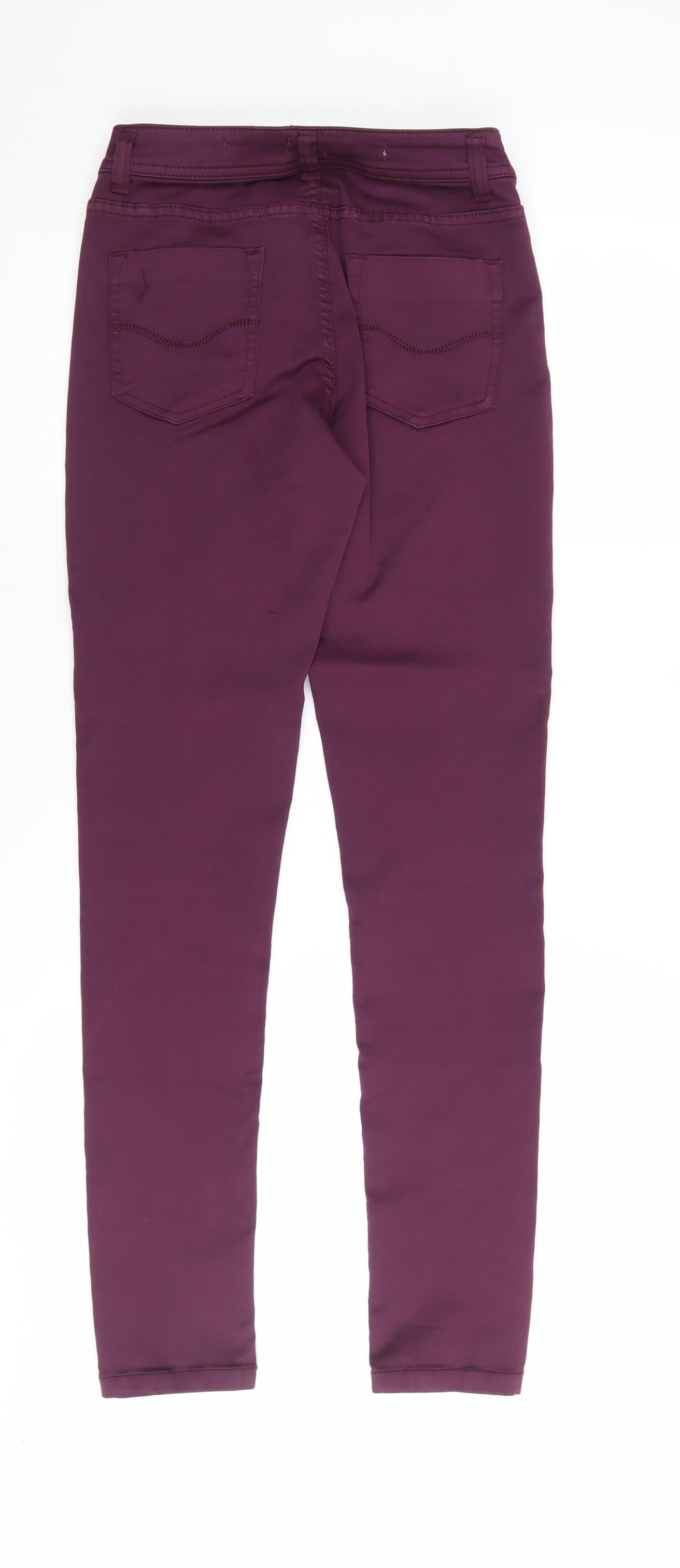 Womens UK Size 6 Joules Slim Fit Skinny Purple Jeans