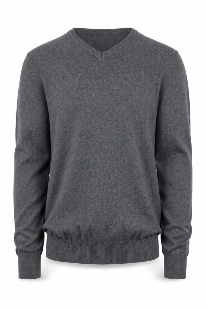 Mens UK Size M Jeff Banks Grey Pullover Jumper