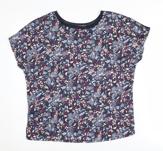 Laura Ashley Women's Floral T-Shirt Size 10